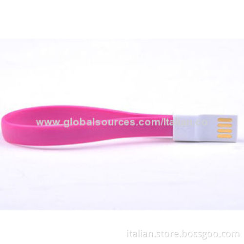 Colorful Magnet Micro USB Cable for Samsung, with Data Charging Sync